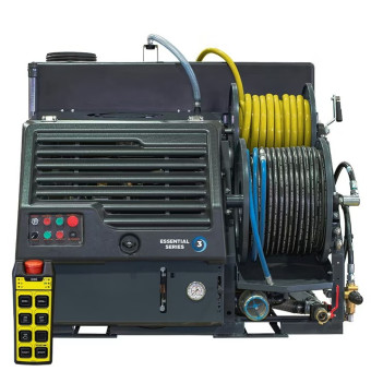 Rioned Essential Series 3 - benzínová vysokotlaková čistička do Ø 350 mm + diaľkové ovládanie