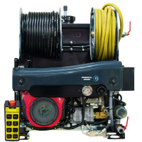 Rioned Essential Series 1 - benzínová vysokotlaková čistička do Ø 250 mm + diaľkové ovládanie