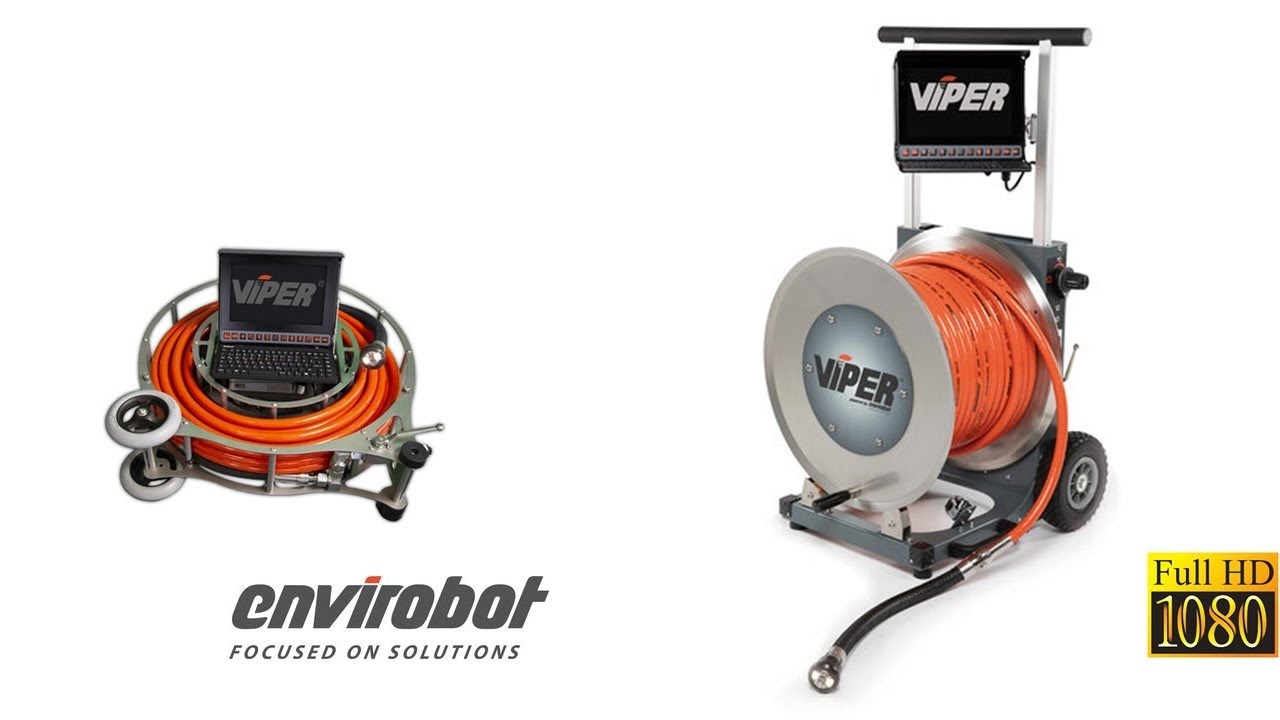 Envirobot Viper čistička a inšpekčná kamera v jednom