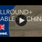 Rioned AllRound+ bubnová špirálová čistička potrubí, Ø 40-125 mm